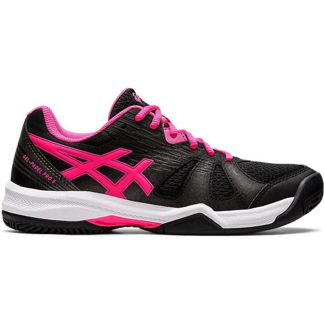 Asics Gel-Padel Pro 5 W - Black/Pink Glo - bedste padel sko til kvinder