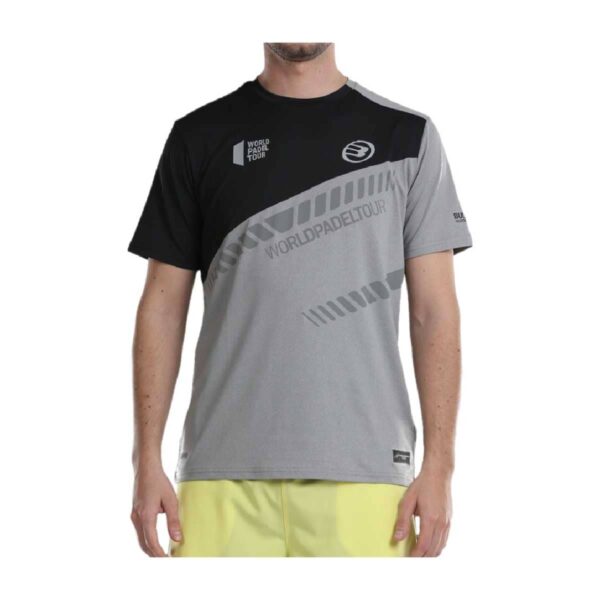 Bullpadel Lucio T Shirt Graa Sort 1