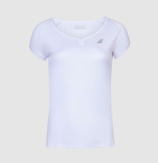 Babolat Play Cap Sleeve Dame Top (Hvid) - M