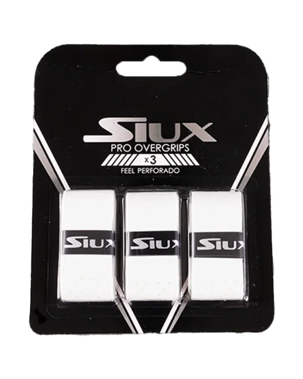 Siux Overgrip Pro Perforeret Hvid 3 stk.