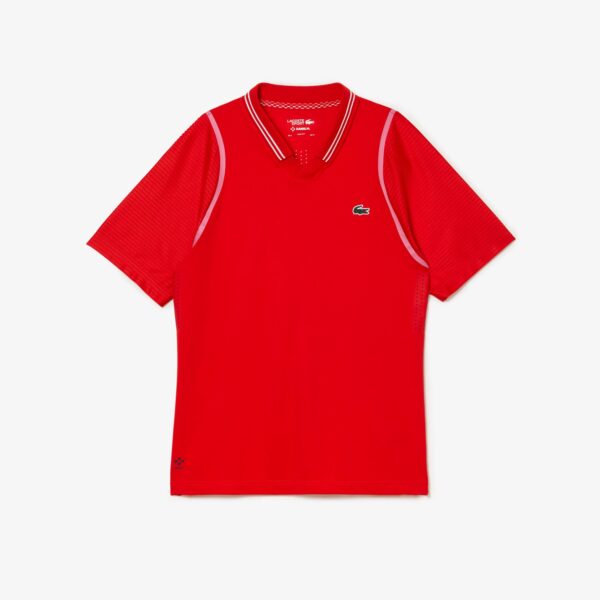 Lacoste Polo (Corrida/White) - XL