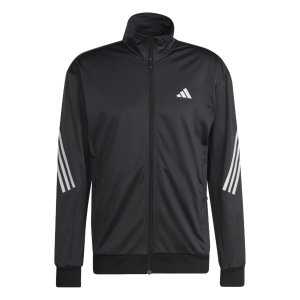 Adidas 3-Stripe Knitted Jacket (Sort) - XL