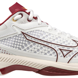 Mizuno Wave Exceed Tour 5 AC Women Padelsko (White/Cabernet/Papyrus) - 42