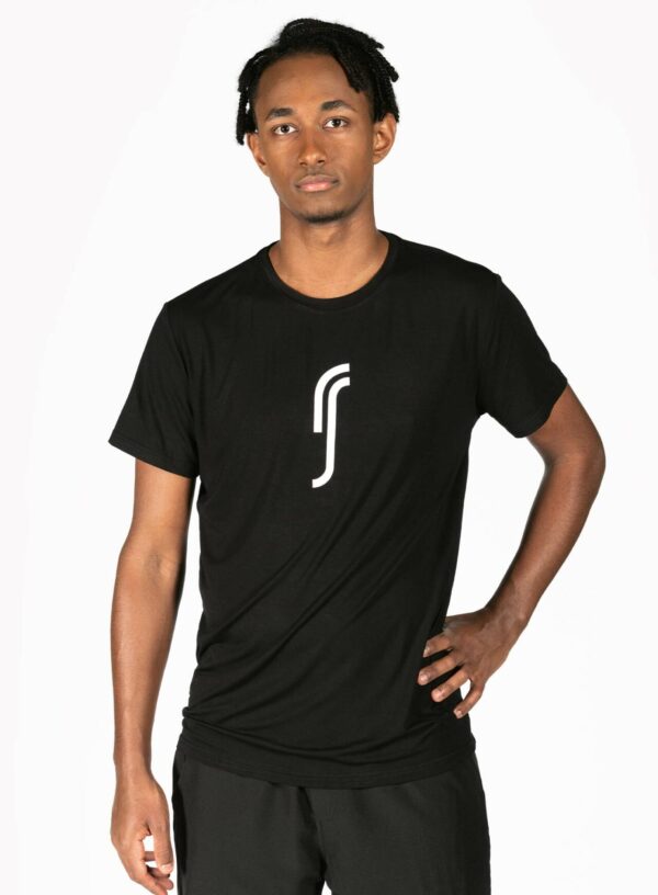 RS Padel Classic Modal T-shirt (Sort) - S