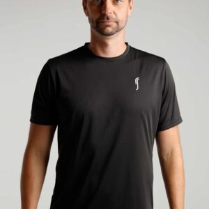 RS Padel Men's Performance Tee (Sort) - S