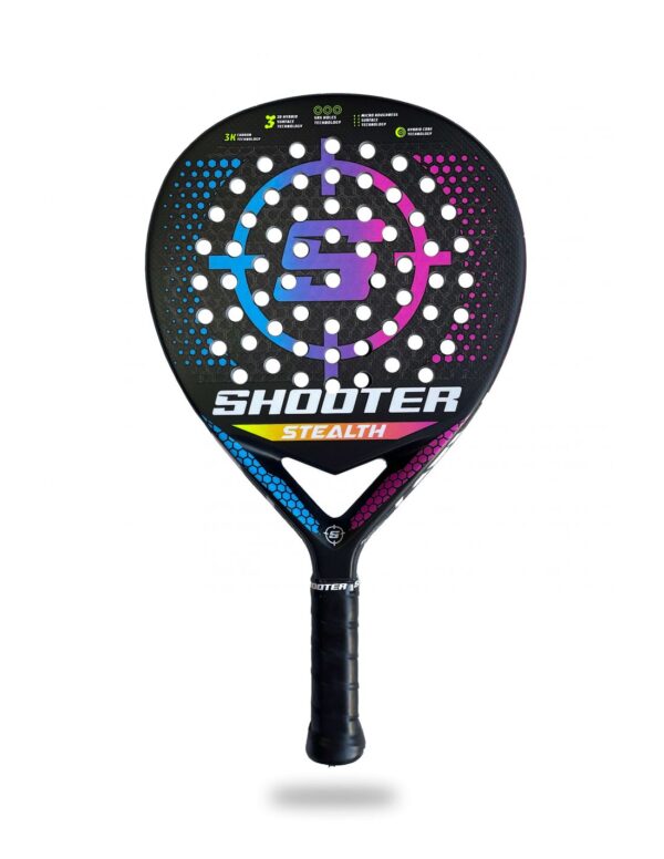 Shooter Stealth Padelbat (Blå/fuchsia)